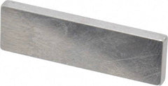 Mitutoyo - 0.101" Rectangular Steel Gage Block - Accuracy Grade 0, Includes Certificate of Inspection - Exact Tool & Supply