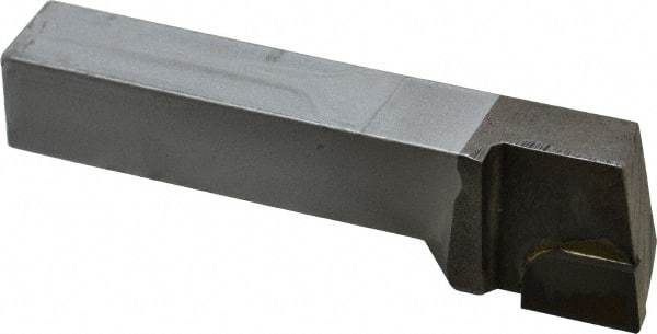 Made in USA - 3/4 x 3/4" Shank, Offset Side Cutting Single Point Tool Bit - GL-12, Grade C2 - Exact Tool & Supply