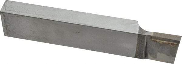 Made in USA - 1 x 1/2" Shank, Cutoff & Grooving Single Point Tool Bit - CT-122(433), Grade C2 - Exact Tool & Supply