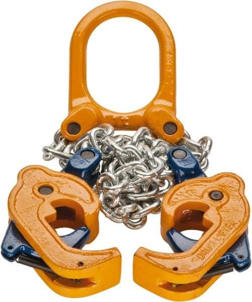 Value Collection - 2,000 Lb Load Capacity, 55 Gal Drum Lifter - For 55 Gal Drums - Exact Tool & Supply