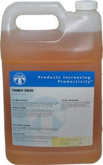 Master Fluid Solutions - Trim E850, 1 Gal Bottle Cutting & Grinding Fluid - Water Soluble, For Cutting, Grinding - Exact Tool & Supply