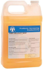 Master Fluid Solutions - Trim MicroSol 585XT, 1 Gal Bottle Cutting & Grinding Fluid - Semisynthetic, For Machining - Exact Tool & Supply