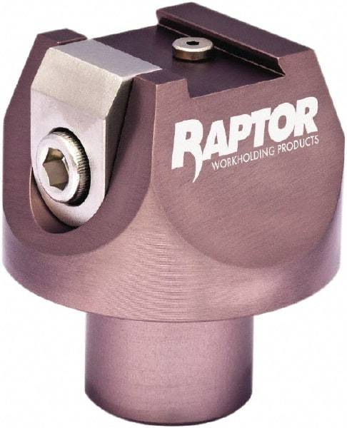 Raptor Workholding - 3/4" Jaw Width, 1-1/2" High Dovetail Vise - For Use with 4 & 5 Axis Workholding Systems - Exact Tool & Supply