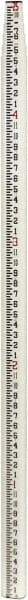 Johnson Level & Tool - Optical Level Fiberglass Grade Rod - 4 Sections, 25 Ft. Overall Length - Exact Tool & Supply