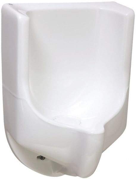 Waterless - White Waterless Urinal - 28" High x 18" Wide x 14" Deep - Exact Tool & Supply