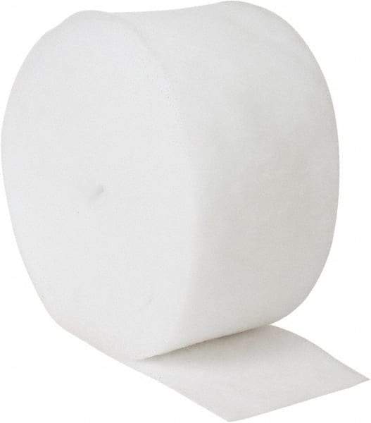 Made in USA - 135' Long x 16" Wide x 1/2" Thick Polyester Media Air Filter Media Roll - MERV 4, 78% Arrestance Efficiency, 500 FPM Max Air Flow, 0.08" wpg Init Resist, 1" wpg Final Resist, 30% Particle Capture Efficiency, Use with Continental - Exact Tool & Supply