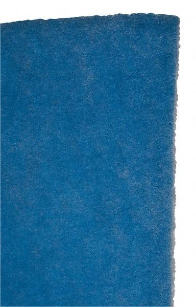 Made in USA - 15' Long x 30" Wide x 1" Thick Polyester Media Air Filter Media Roll - MERV 7, 86% Arrestance Efficiency, 500 FPM Max Air Flow, 0.14" wpg Init Resist, 1" wpg Final Resist, Use with Any Unit - Exact Tool & Supply