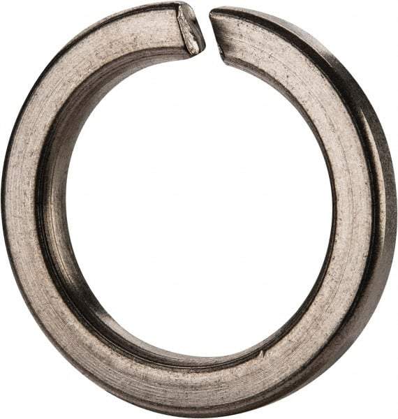 Value Collection - M24, 24.5mm ID, 35.9mm OD, 5mm Thick High Collar Split Lock Washer - 18-8 Austenitic Grade A2 Stainless Steel, Uncoated, 24.5mm Min ID, 25.5mm Max ID - Exact Tool & Supply