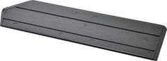 Quantum Storage - 10.9" Wide x 4" High, Black Bin Divider - Use with Quantum Storage Systems - QUS 224 - Exact Tool & Supply