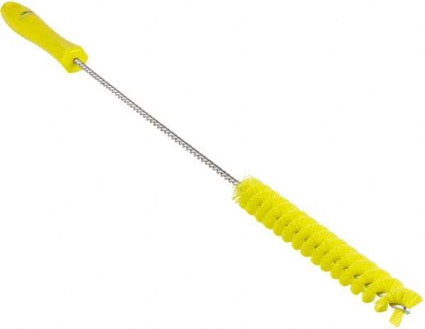 Vikan - 3/4" Diam Polyester Valve Brush - 19-5/8" OAL, 5-3/4" Head Length, Polypropylene & Stainless Steel Handle - Exact Tool & Supply