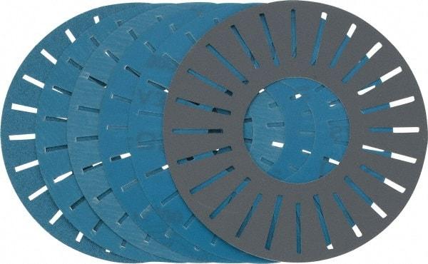 Work Sharp - 6 Inch Outside Diameter 6 Piece Slot Abrasives Kit - P80, P400, P1200, 6000 Micro Grit, Work Sharp 3000 Machine Compatible - Exact Tool & Supply