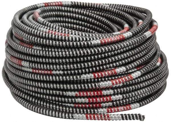 AFC CABLE - THHN, 12 AWG, 20 Amp, 250' Long, Solid Core, 3 Strand Building Wire - Black, Thermoplastic Insulation - Exact Tool & Supply
