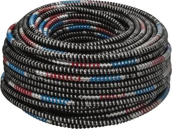 AFC CABLE - THHN, 12 AWG, 20 Amp, 250' Long, Solid Core, 4 Strand Building Wire - Black, Thermoplastic Insulation - Exact Tool & Supply