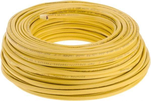 Southwire - NM-B, 12 AWG, 20 Amp, 250' Long, Stranded Core, 1 Strand Building Wire - Yellow, PVC Insulation - Exact Tool & Supply