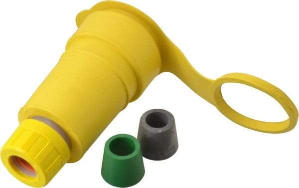 Value Collection - 125/250 VAC, 20 Amp, L14-20 Configuration, Industrial Grade, Ungrounded Connector - 1 Phase, 3 Poles, IP67 - Exact Tool & Supply