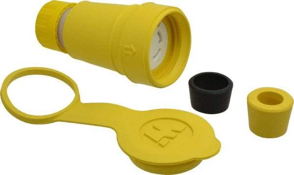 Value Collection - 125/250 Volt, 30 Amp, L14-30 Configuration, Industrial Grade, Ungrounded Connector - 3 Poles, IP67 - Exact Tool & Supply