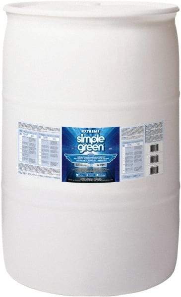 Simple Green - 55 Gallon Vehicle and Pressure Washing Cleaner and Simple Green Extreme - Drum, Biodegradable Formula - Exact Tool & Supply