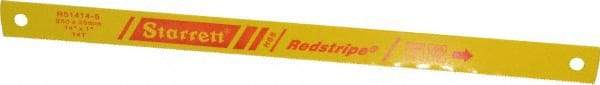 Starrett - 14" Long, 14 Teeth per Inch, High Speed Steel Power Hacksaw Blade - Toothed Edge, 1" Wide x 0.05" Thick - Exact Tool & Supply