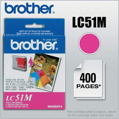 Brother - Magenta Ink Cartridge - Use with Brother DCP-130C, 330C, 350C, intelliFAX-1860C, 1960C, 2480C, 2580C, MFC-230C, 240C, 440CN, 465CN, 665CW, 685CW, 845CW, 885CW, 3360C - Exact Tool & Supply