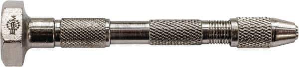 Brush Research Mfg. - 5" Long, Pin Vise - 5" Long, 0.01" Min Capacity, Plastic Case - Exact Tool & Supply