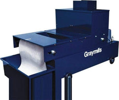 Graymills - 30 Gallon Tank Capacity, Steel Tank, Bed Filter/Tank System - 39.37 Inch Tank Length x 23.6 Inch Tank Width x 7.8 Inch Tank Height - Exact Tool & Supply