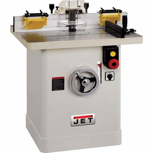 Jet - Wood Shapers Horsepower (HP): 5 Minimum Speed (RPM): 4,000.00 - Exact Tool & Supply