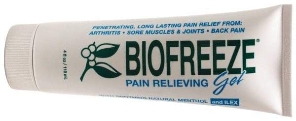 Medique - 4 oz Pain Relief Gel - Comes in Tube - Exact Tool & Supply