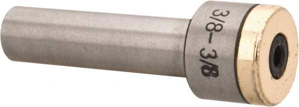 Interstate - Slitting/Slotting Saw Arbor - Straight Shank, 3/8" Shank Diam, 48.26mm OAL, For 3/8" Cutter Hole Diam - Exact Tool & Supply