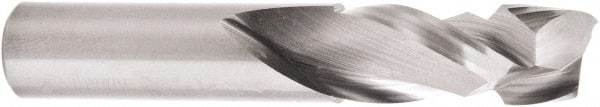 Amana Tool - 1/2" Cutting Diam x 1-1/4" Length of Cut, 2 Flute, Compression Spiral Router Bit - Right Hand Cut, Solid Carbide, 3" OAL x 1/2" Shank Diam, Laminate Trim - Exact Tool & Supply
