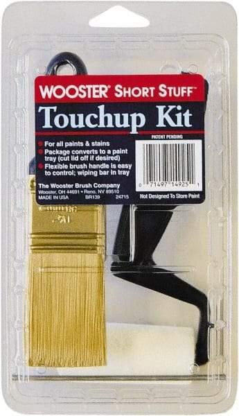 Wooster Brush - Trim Paint Roller Kit - Includes Paint Tray, Roller Cover & Frame - Exact Tool & Supply