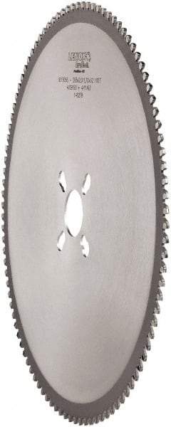 Lenox - 285mm Diam, 32mm Arbor Hole Diam, 100 Tooth Wet & Dry Cut Saw Blade - Cermet-Tipped, Clean Action, Standard Round Arbor - Exact Tool & Supply