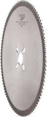 Lenox - 285mm Diam, 32mm Arbor Hole Diam, 100 Tooth Wet & Dry Cut Saw Blade - Cermet-Tipped, Clean Action, Standard Round Arbor - Exact Tool & Supply