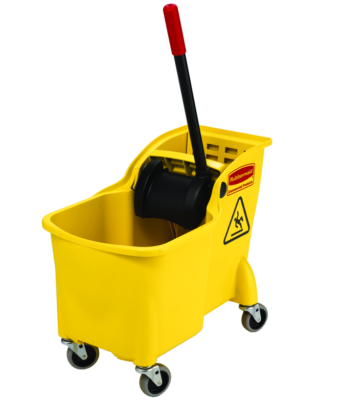 31 Quart Tamdem Bucket and Wringer Combo - Exact Tool & Supply