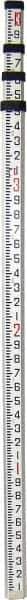Johnson Level & Tool - Optical Level Aluminum Grade Rod - 4 Sections, 13 Ft. Overall Length - Exact Tool & Supply