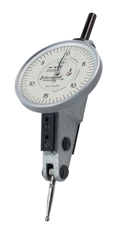 .060 Range - .0005 Graduation - Horizontal Dial Test Indicator - Exact Tool & Supply
