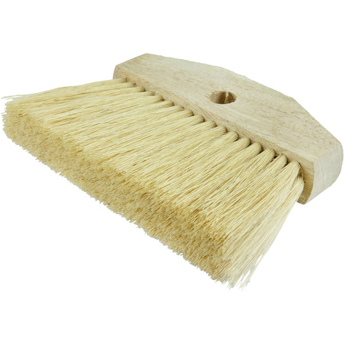 7″ Acid Brush, White Tampico Fill, 3-1/2″ Trim Length, with Detachable Handle - Exact Tool & Supply