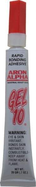 Elmer's - 0.70 oz Tube Clear Instant Adhesive - 1 min Working Time - Exact Tool & Supply