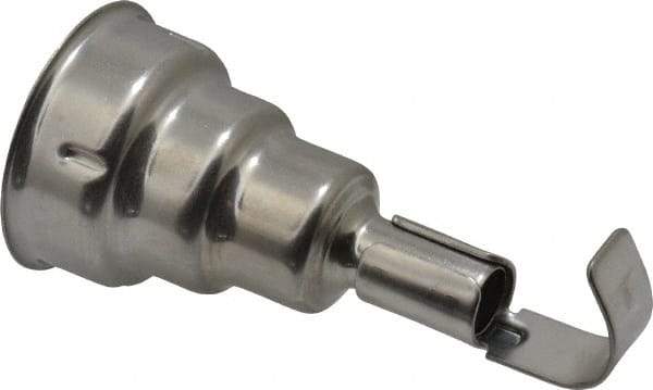 Steinel - 9mm Outside Diameter Heat Gun Reflector Nozzle - For Use with HG 2310 LCD, HG 2510 ESD, HL 1910 E and HL 2010 E - Exact Tool & Supply
