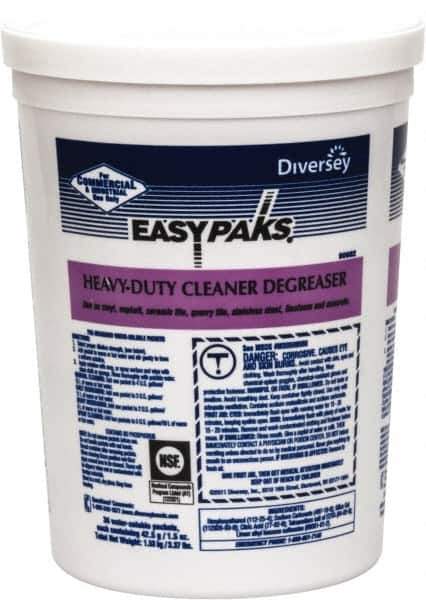 Easy Paks - 1.5 oz Packet Cleaner/Degreaser - Water-Based, Unscented - Exact Tool & Supply
