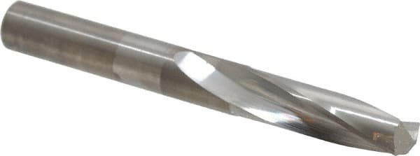 Hertel - 25/64" 135° Spiral Flute Solid Carbide Screw Machine Drill Bit - Exact Tool & Supply