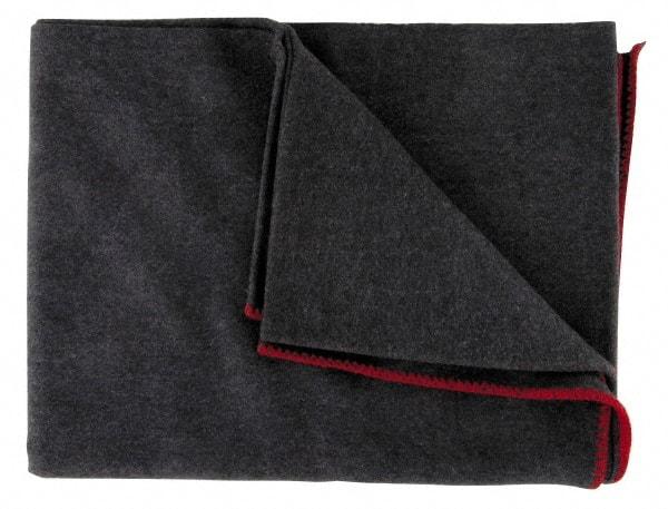 Value Collection - 50% Polyester, 50% Wool Rescue and Emergency Blanket - 80 Inch Long x 60 Inch Wide - Exact Tool & Supply