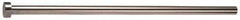 Gibraltar - 9/32" Pin Diam, 7/16" Head Diam x 1/4" Head Height, 18" OAL, Straight Ejector Pin - Steel, 17-3/4" Pin Length - Exact Tool & Supply