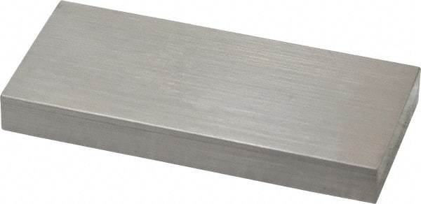 Mitutoyo - 3" Rectangular Steel Gage Block - Accuracy Grade AS-1, Includes Certificate of Inspection - Exact Tool & Supply