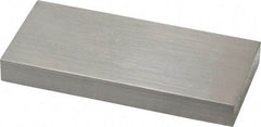 Mitutoyo - 3" Rectangular Steel Gage Block - Accuracy Grade AS-1, Includes Certificate of Inspection - Exact Tool & Supply