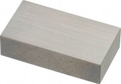 Mitutoyo - 0.75" Rectangular Steel Gage Block - Accuracy Grade AS-1, Includes Certificate of Inspection - Exact Tool & Supply