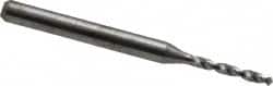 Hertel - #52, 130° Drill Point, 1/8" Shank Diam, Fast Spiral Circuit Board Drill Bit - Exact Tool & Supply