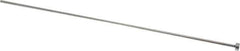 Gibraltar - 3/32" Pin Diam, 1/4" Head Diam x 1/8" Head Height, 8" OAL, Straight Ejector Pin - Steel, 7-7/8" Pin Length - Exact Tool & Supply