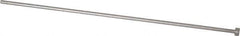 Gibraltar - 3/16" Pin Diam, 3/8" Head Diam x 3/16" Head Height, 12" OAL, Straight Ejector Pin - Steel, 11-13/16" Pin Length - Exact Tool & Supply