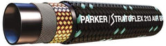 Parker - -6 Hose Size, 5/16" ID x 0.62" OD, 1,500 psi Work Pressure Hydraulic Hose - 770" Long Coil, 1-1/4" Radius, Synthetic Rubber, -50°F to 302°F - Exact Tool & Supply