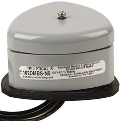 Edwards Signaling - Flashing and Steady, Stackable Tower Light Base Unit - 120 VAC, 0.60 Amp, IP54, IP65 Ingress Rating, 3R, 4X NEMA Rated, Panel Mount - Exact Tool & Supply